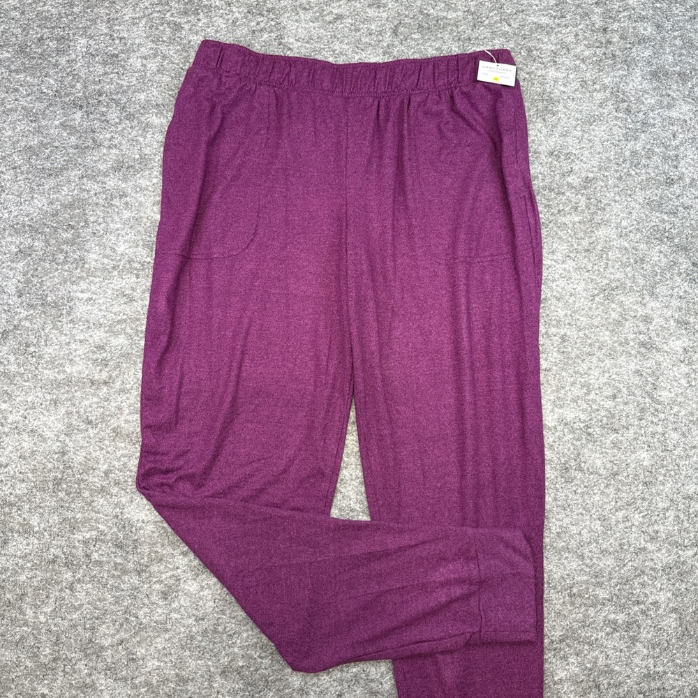 Sanctuary pajama jogger bottoms women's medium purple athleisure lounge casual